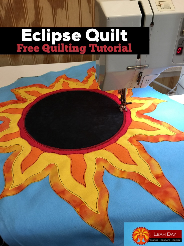The Free Motion Quilting Project Easy Eclipse Quilt Pattern Featuring