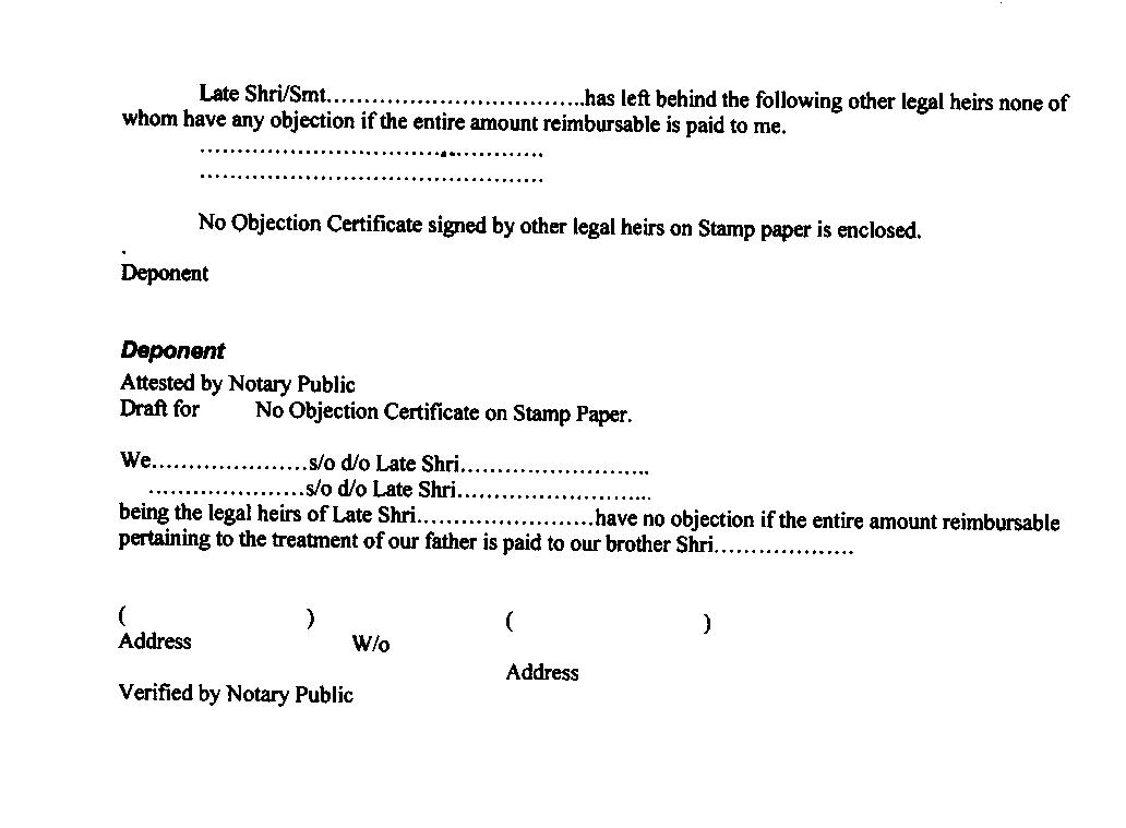 Verification Of Medical Reimbursement Claims In CGHS and Guidelines for