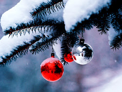 tree hd christmas snow wallpapers lights desktop backgrounds winter laptop ornaments decoration snowy trees xmas computer decorations holiday pc bing