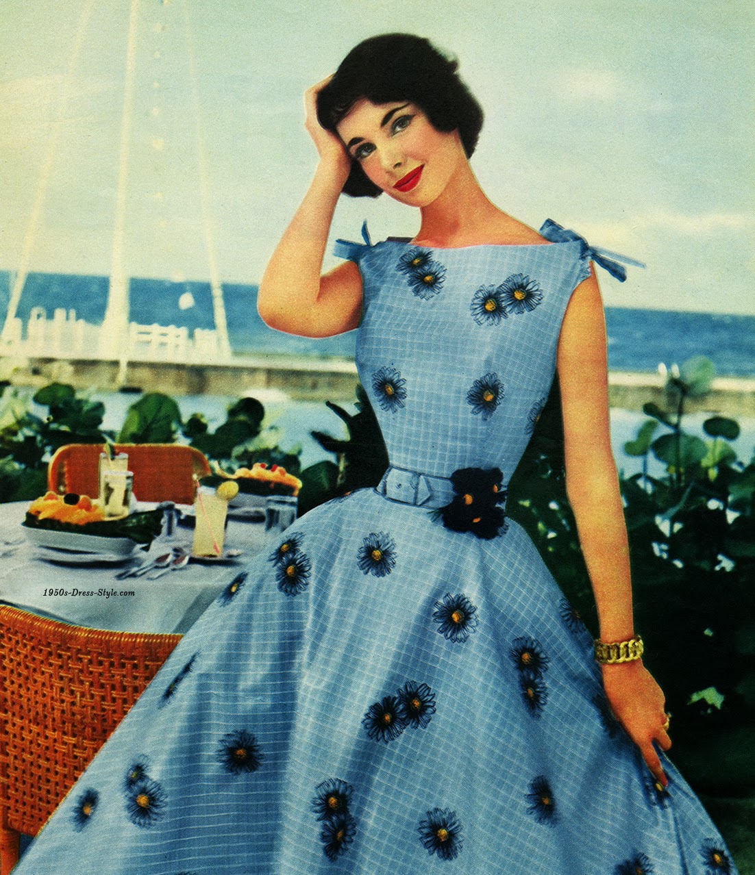 Vintage 1950s Dresses 1950s Dress Style