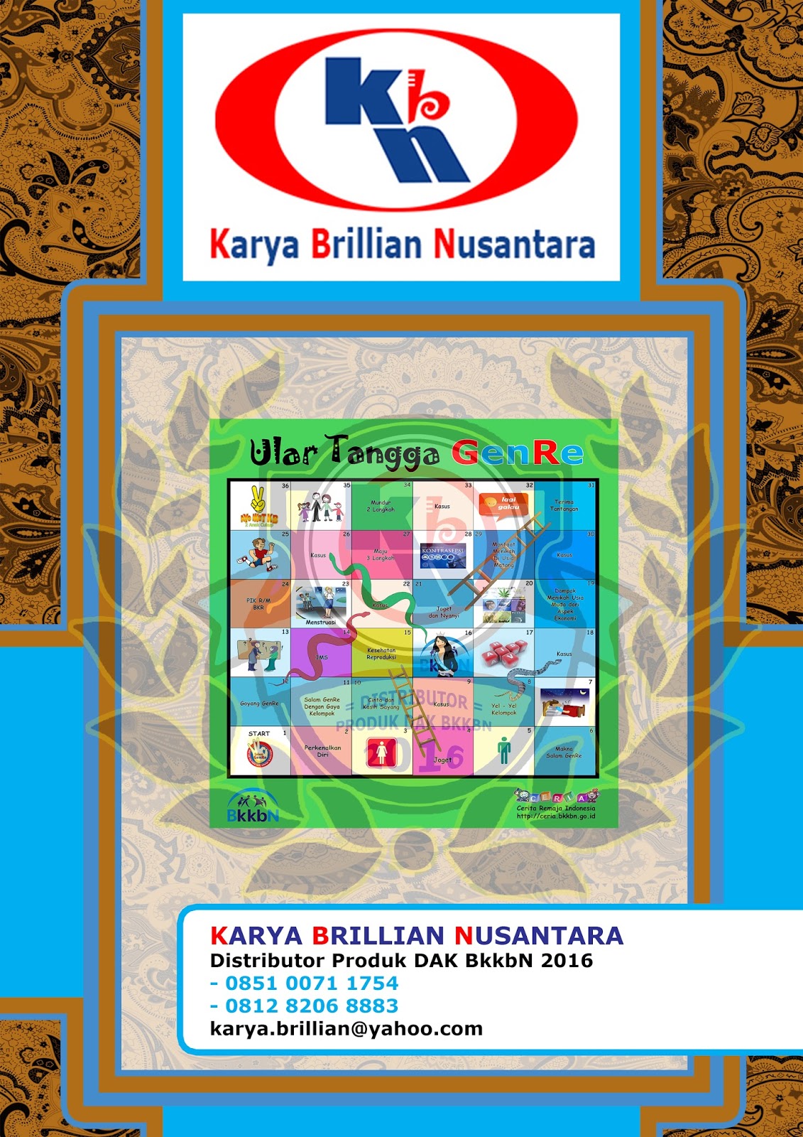 Distributor Produk DAK BkkbN 2018: Distributor Produk DAK BkkbN 2016