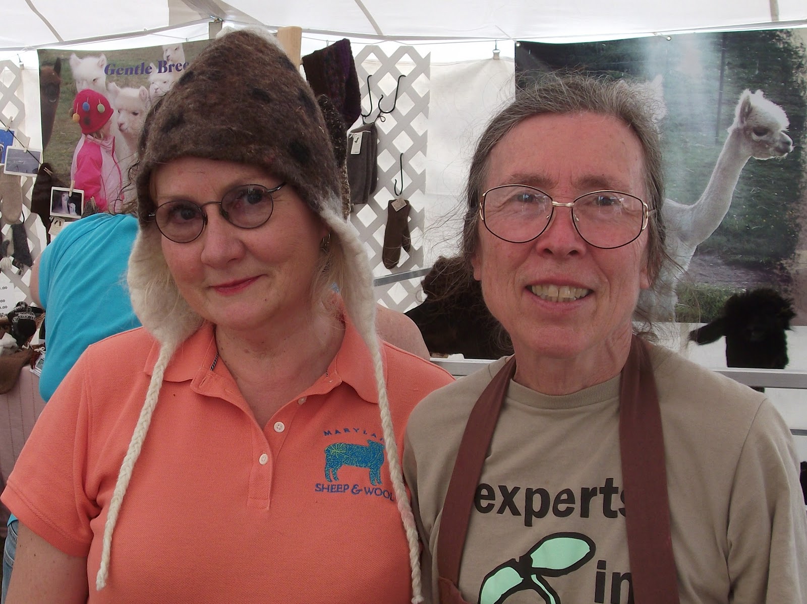 Fibre on the HopCornerstone Fibres/Rocky Meadow Rabbits Bouckville CNY Fiber Festival