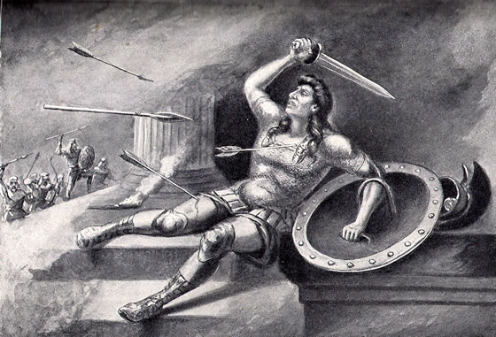 The death of Alcibiades