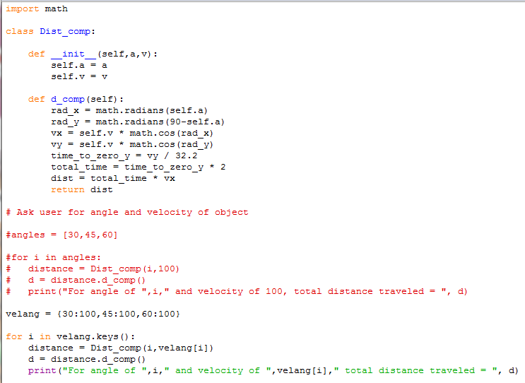 Python Advanced #7 - Using Python class for Physics problem to ...