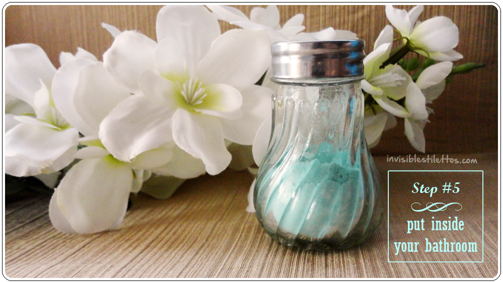 DIY Bathroom Deodorizer INVISIBLE + STILETTOS
