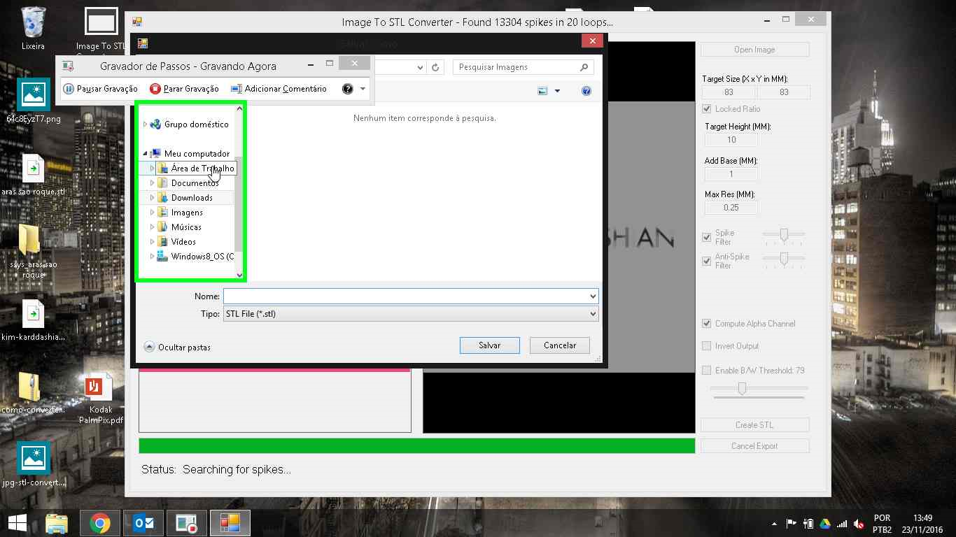 Converter JPG para STL grátis