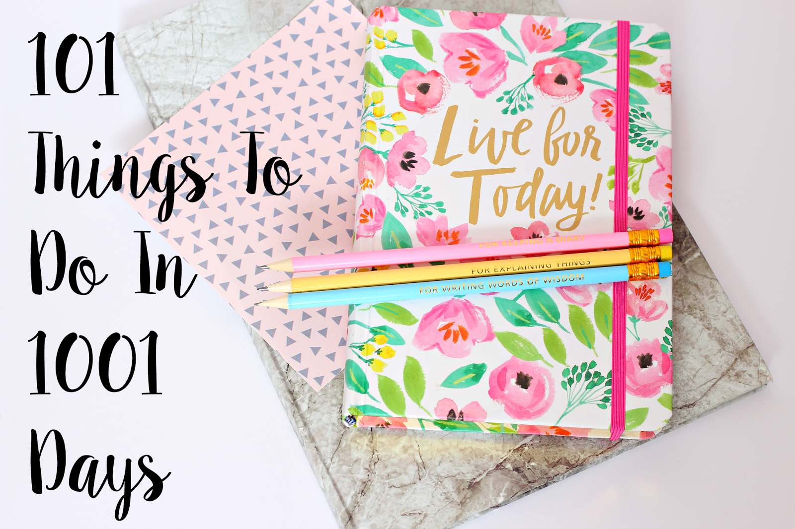 101 Things In 1001 Days blogger challenge update lifestyle UK
