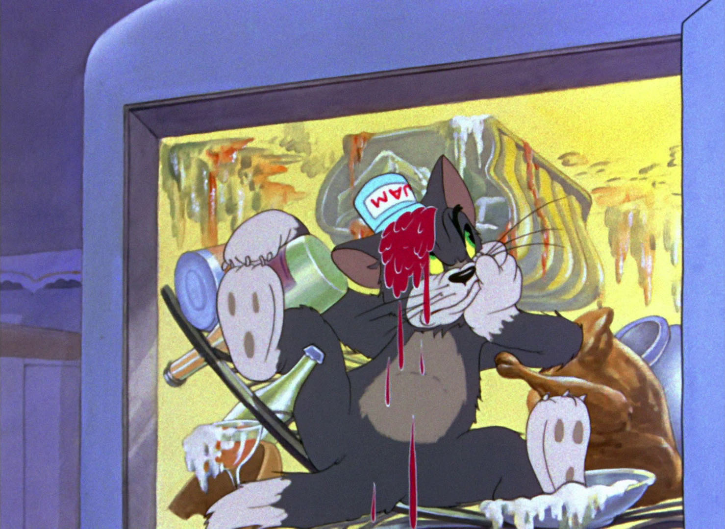 Tom & Jerry Pictures: "The Midnight Snack" - Wake Up I Want A Midnight Snack Comic