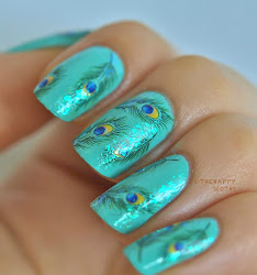 peacock nail feather nails designs feathers stickers decal manicure unique pedicure sloths polish pretty nailart featuring water fingernails happy fun