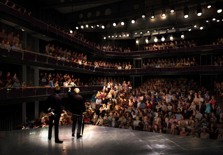Ulasan Teater - Young Marx - Bridge Theatre, London Ulasan Teater - Young Marx - Bridge Theatre, London