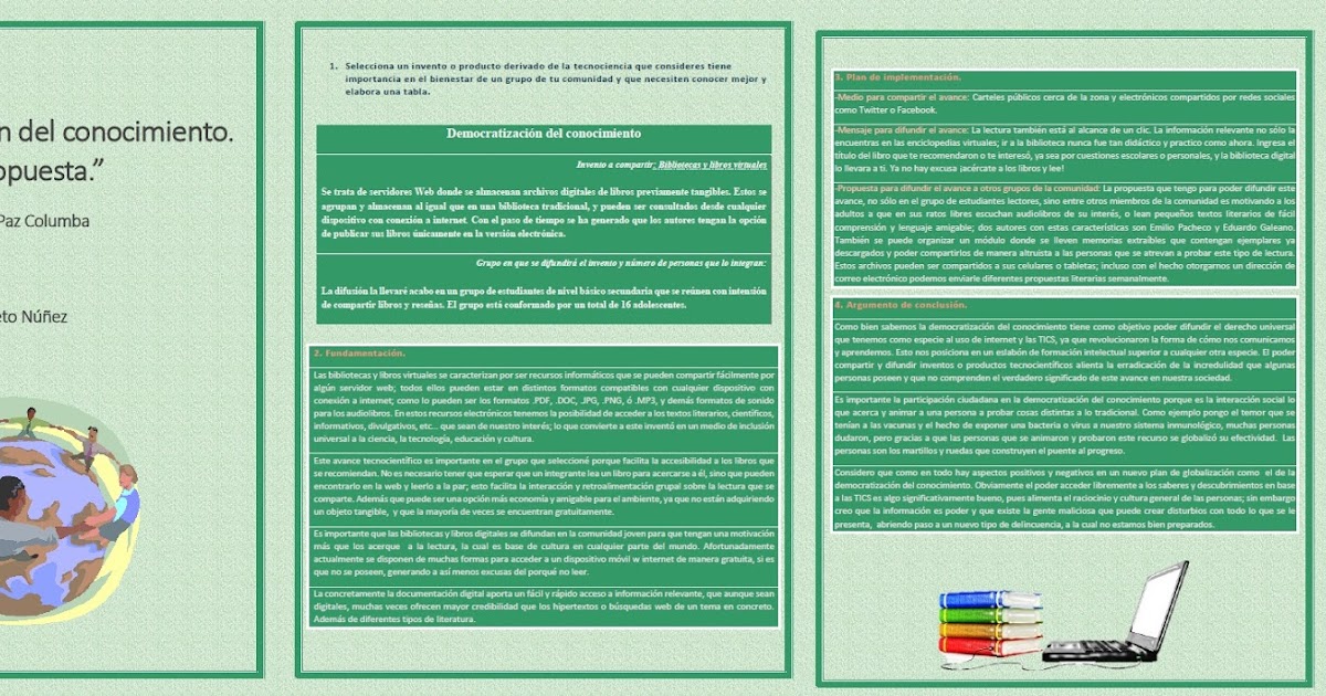 Proyecto Integrador Democratización Del Conocimiento Mi Propuesta 2019