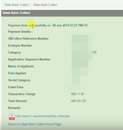 How to Make Online Application Fee – ESIC Recruitment 2018-19