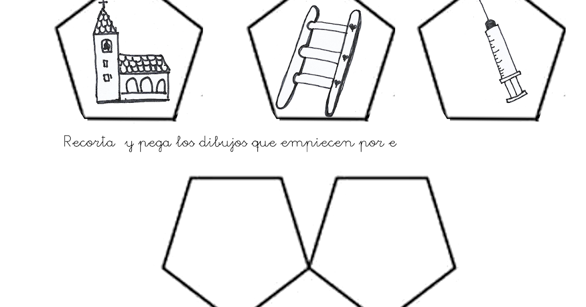 ¿Qué puedo hacer hoy?: Juego con la E