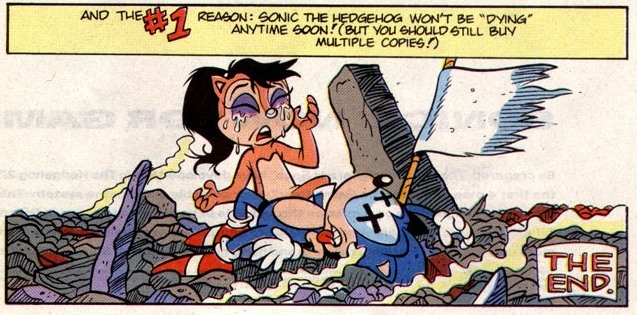 How did Sonic the Hedgehog become America's longest-running comic