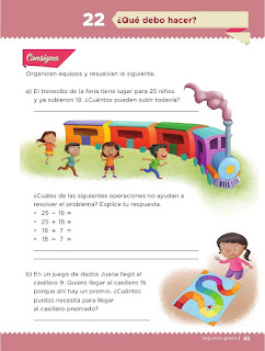 Apoyo Primaria Desafíos Matemáticos 2do Grado Bloque 2 Lección 22 ¿Qué debo hacer?