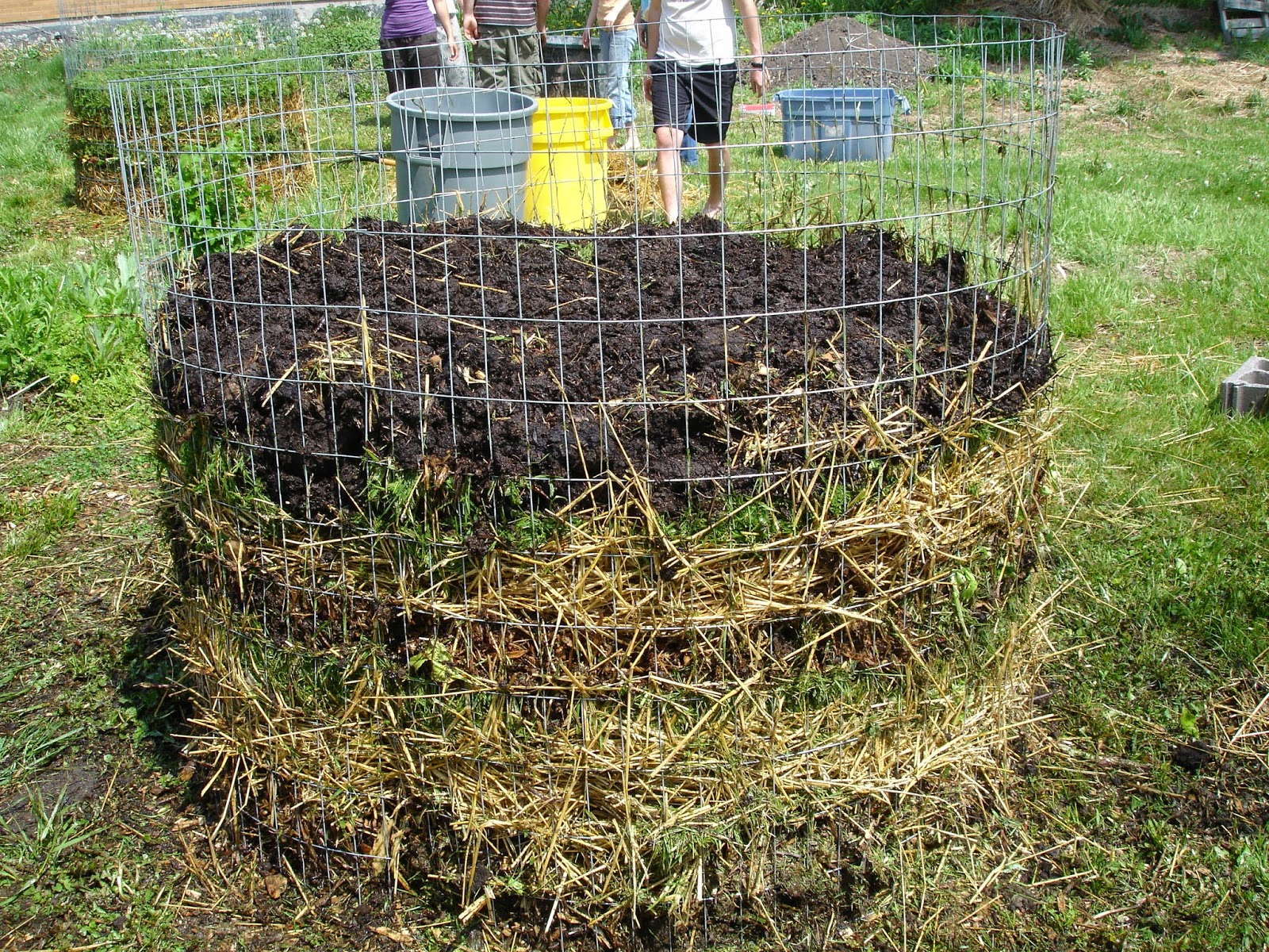 Ichabod, The Glory Has Departed Fun with Compost and Straw Bales
