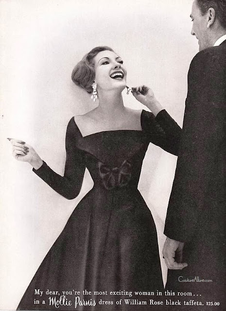 Couture Allure Vintage Fashion: Dior Evening Dress - 1949