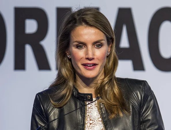 Spanish Princess Letizia attends opening training course in Santander, Spain