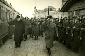 General Sikorski inspects Polish troops Buzuluk, Russia Dec 1941