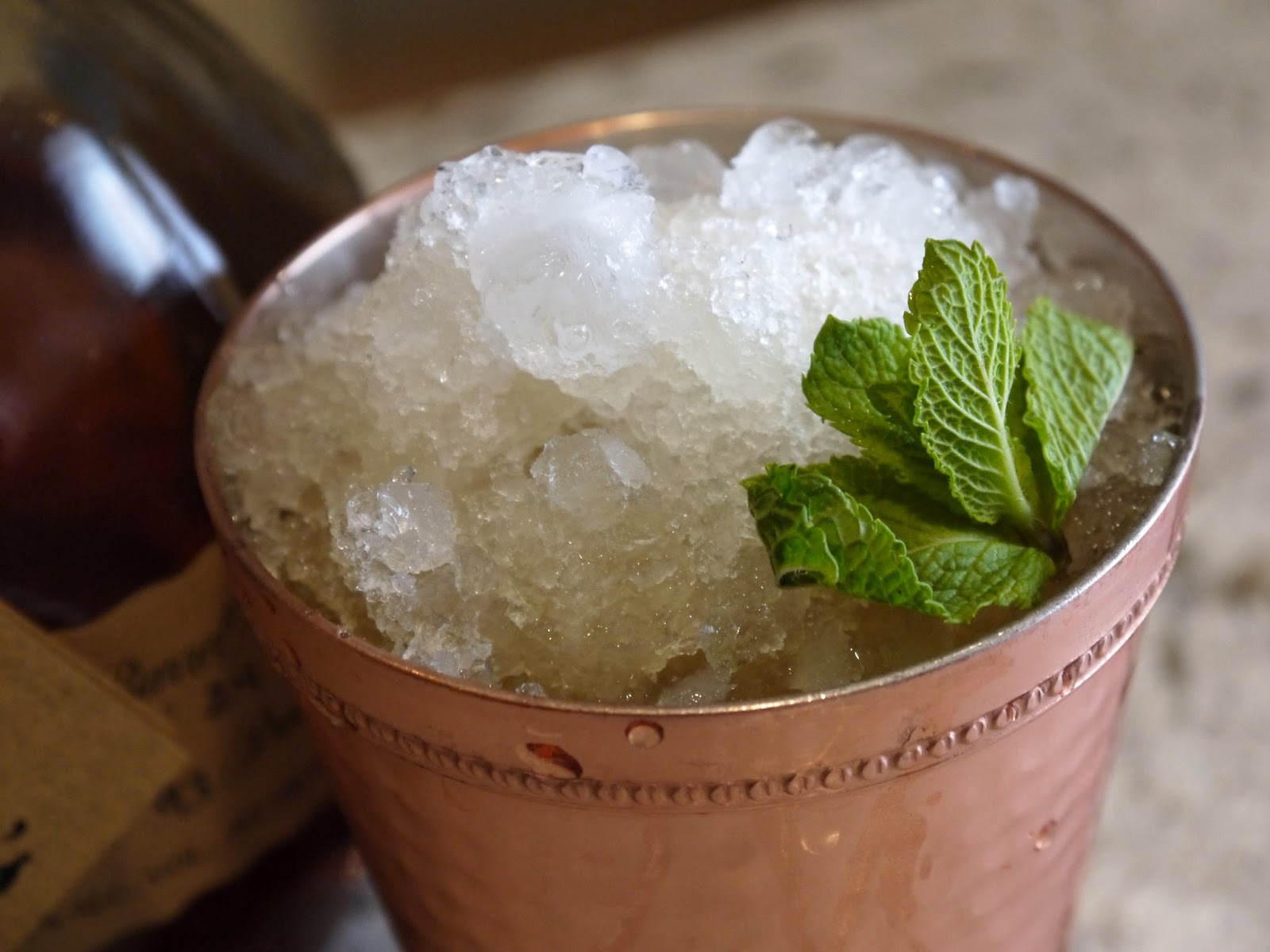 Clockwatching Tart Happy Hour Mint Julep