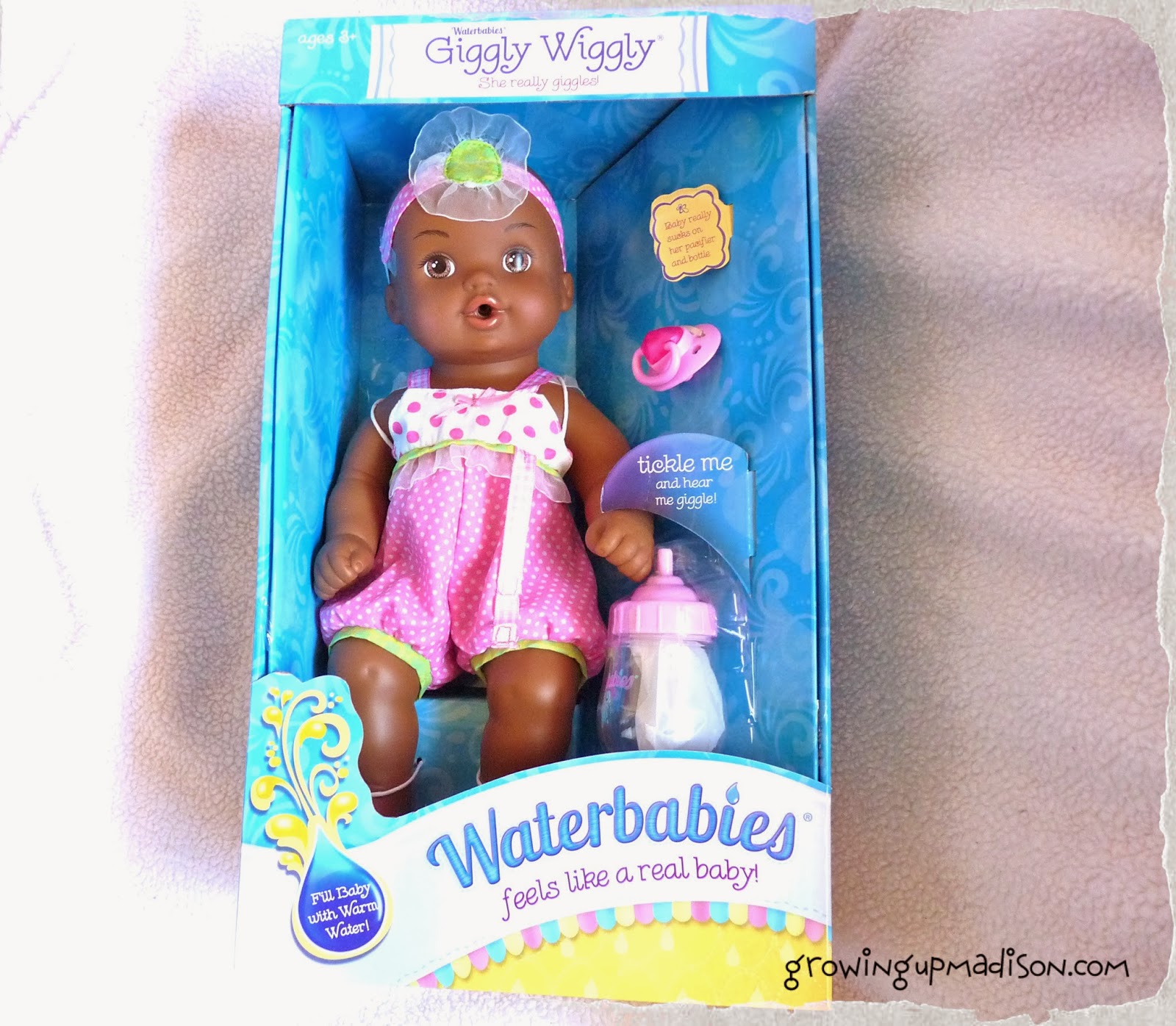 Details about   Water Babies Giggly Wiggly Doll Feels Like a Real Baby 12" Doll NEW 