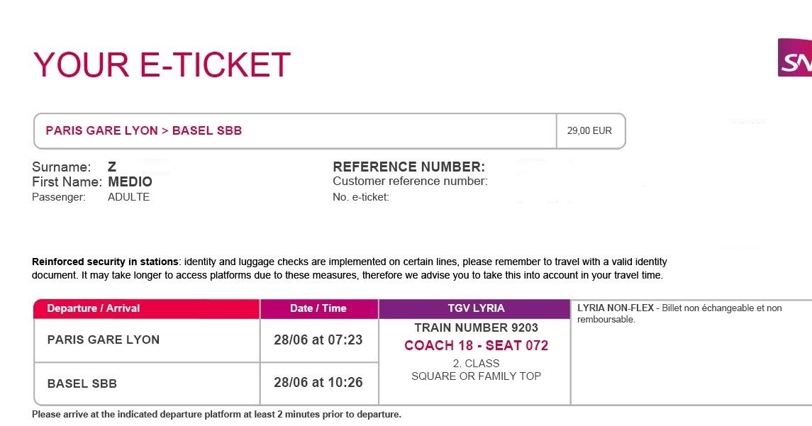 Your reference number is. E-ticket number проверить. e-ticket 76009030118844527. marks and numbers в билете.