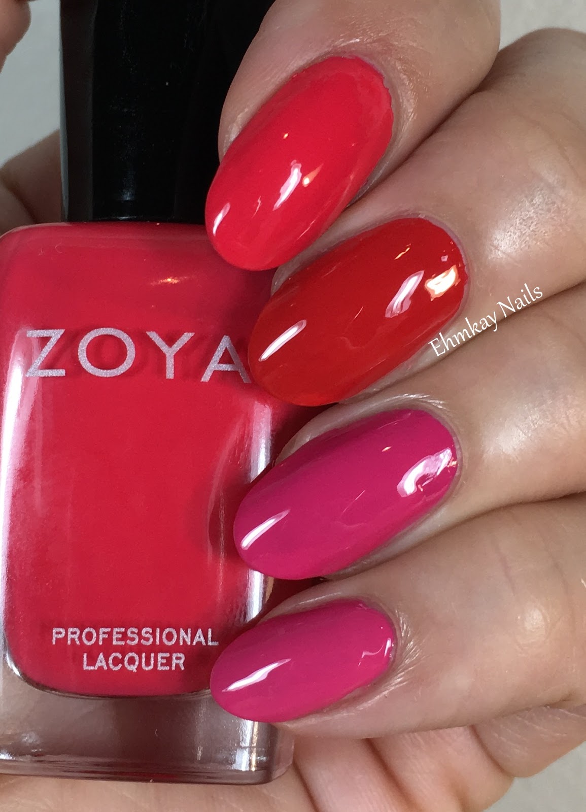 ehmkay nails: Zoya Sunsets for Summer 2016: Swatches and Comparisons