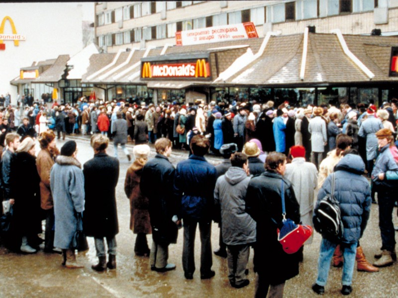 Are there mcdonald's in russia image