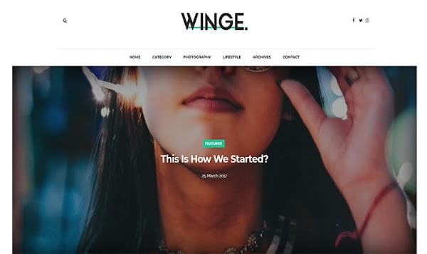 Winge Blogger Template Winge Blogger Template