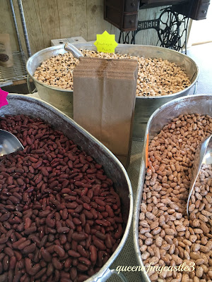 Fresh beans by the pound