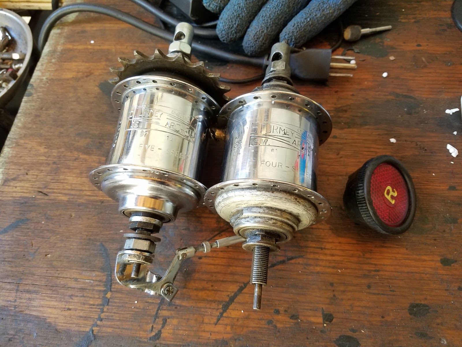 The Bike Shed Sturmey Archer Four and Five Speed Hubs