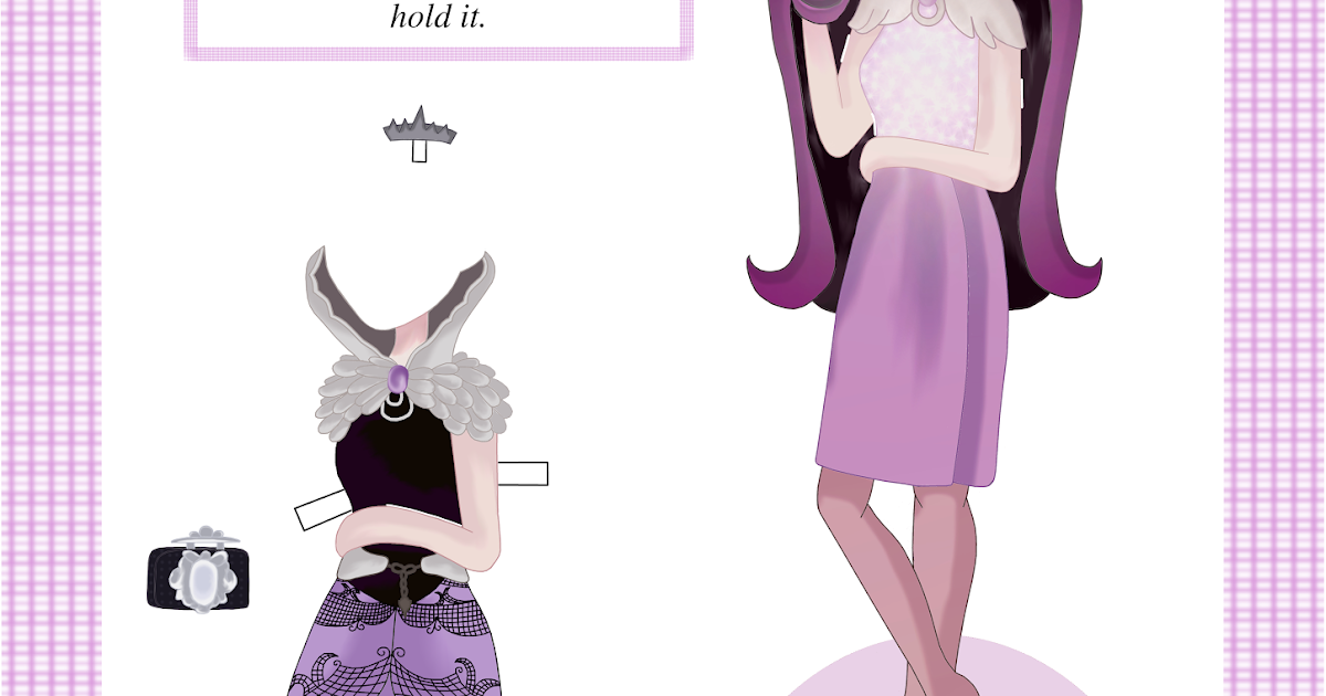 ever after high paper dolls