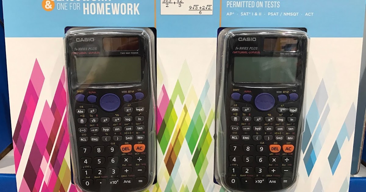 Casio Scientific Calculator fx300ES PLUS Costco Weekender