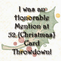 mention honorable chez 52 Christmas Card Throwdown