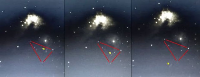 UFO News ~ Big UFO Near Our Sun In NASA Satellite Image plus MORE UFO%2BOrion%2BNebula%2BM42%2B%25282%2529