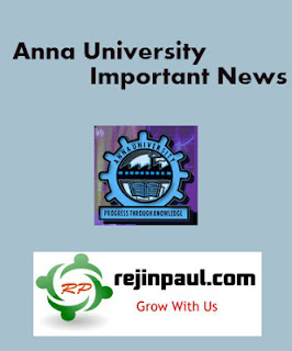Anna University Academic Schedule 2021-22 for odd Semester 1st 3rd 5th