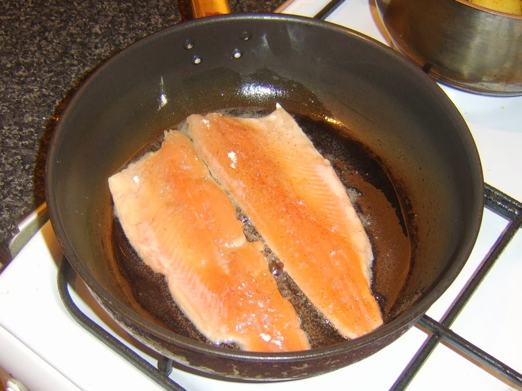 What Should I Have for Dinner Tonight? Rainbow Trout Fillets with New