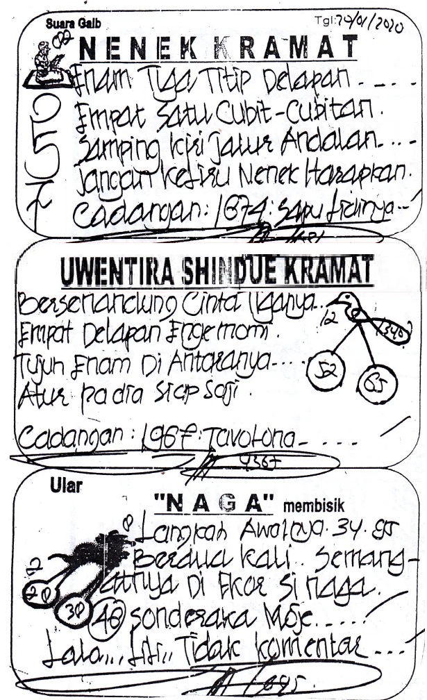 13 Syair kodok sakti hk