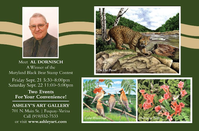 Meet artist Al Dornisch Friday Sept. 21, 2012 and Saturday Sept. 22, 2012