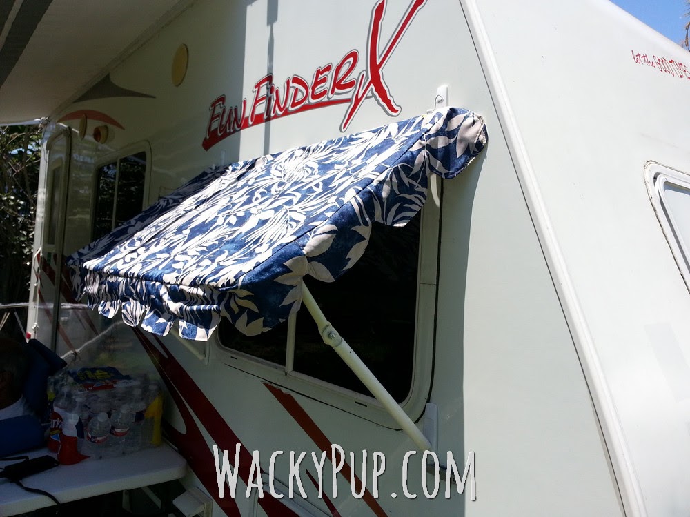 Wacky Pup How to Make Easy DIY PVC Awnings for Your Camper Fully