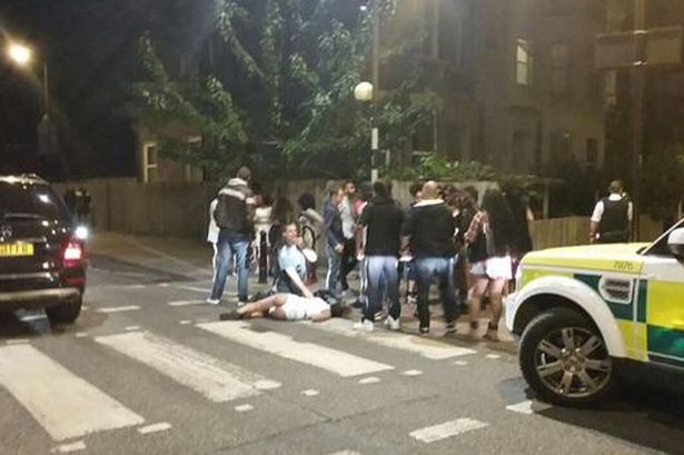 Police and ambulance services called to illegal rave in North London