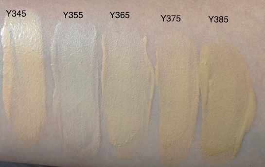 Makeup forever hd foundation y345