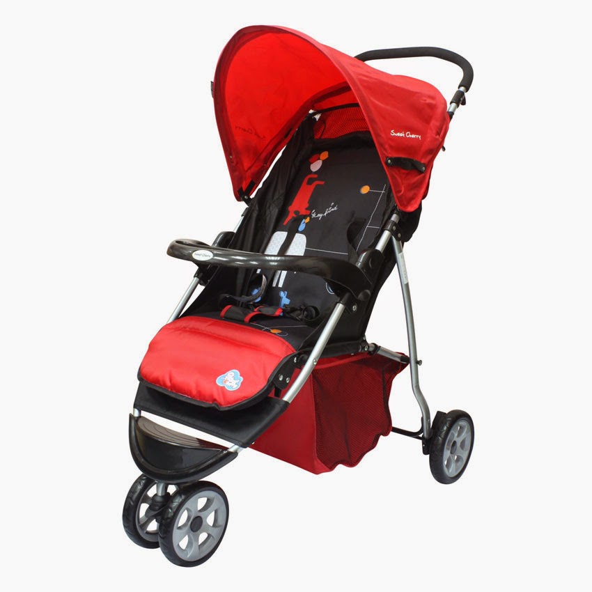 Cheap Sweet Cherry LC200 Pulsa Jogger Stroller Red Review