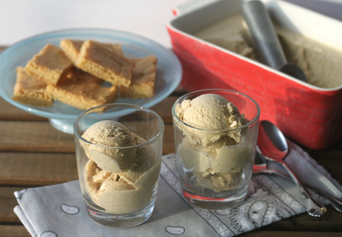 Bourbon and Cinnamon Ice Cream Crazy for Cookies and More