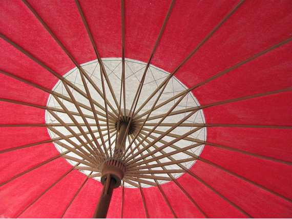 Hand Painted Parasol #parasol #umbrella