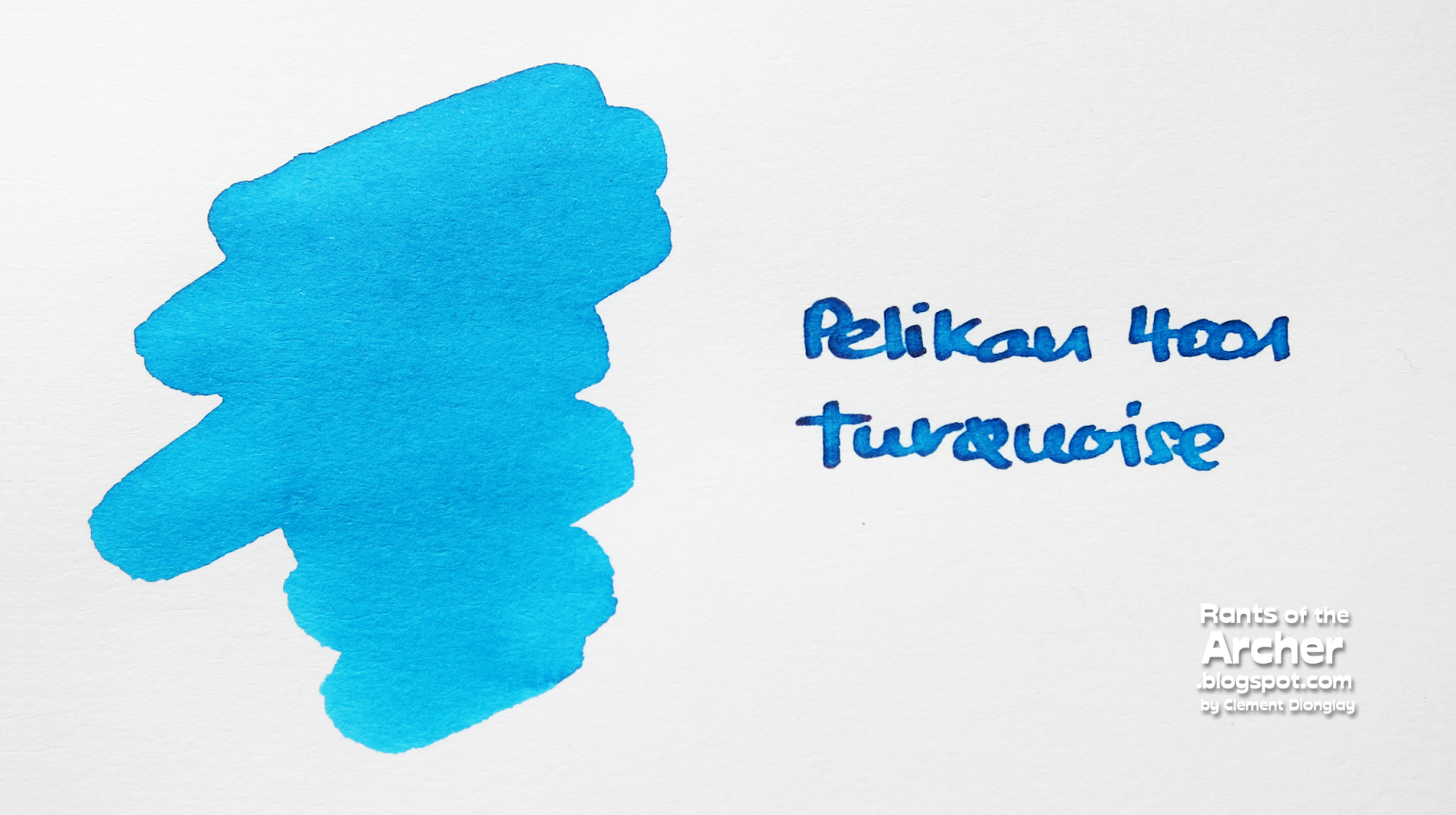 A Comparison of Blue Fountain Pen Inks Rants of The Archer