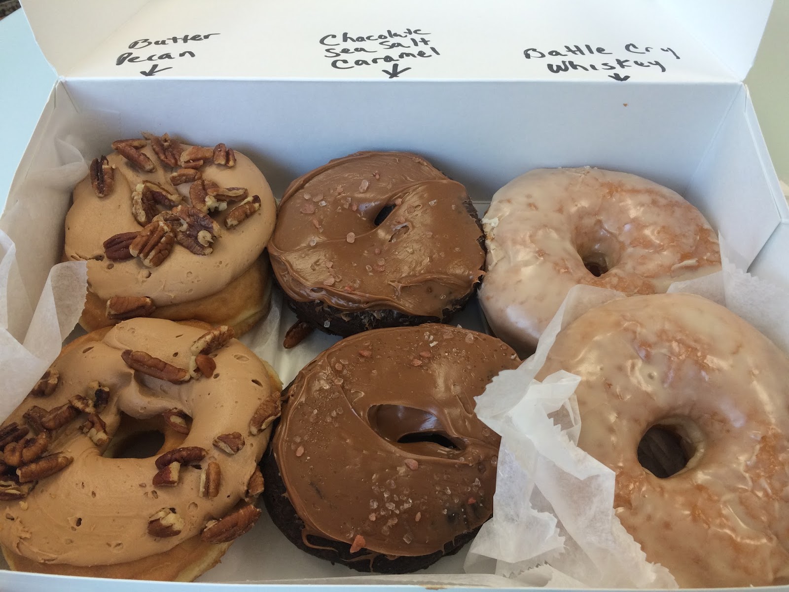 The Passionate Foodie Kane's Donuts Whiskey Glazed to GlutenFree Donuts
