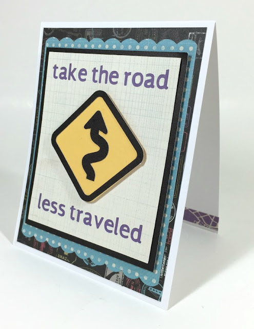 Cricut Roadside card