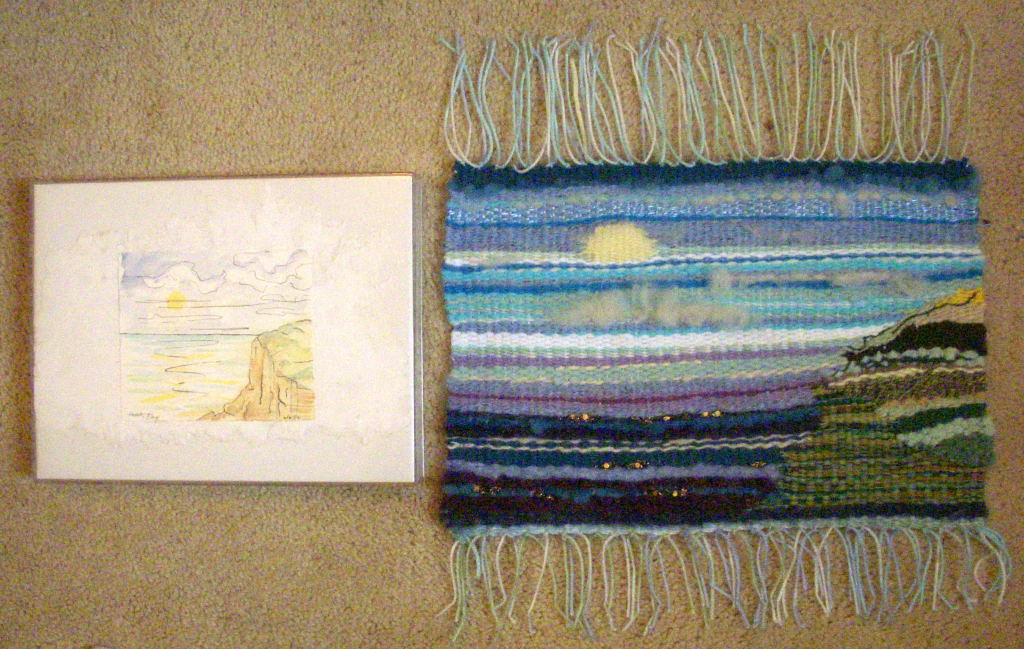 Art, the Beautiful Metaphor Tapestry and painting done