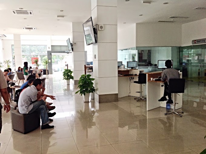 Happy feeling at Honda service center Kah Motor Co, Puchong, Malaysia